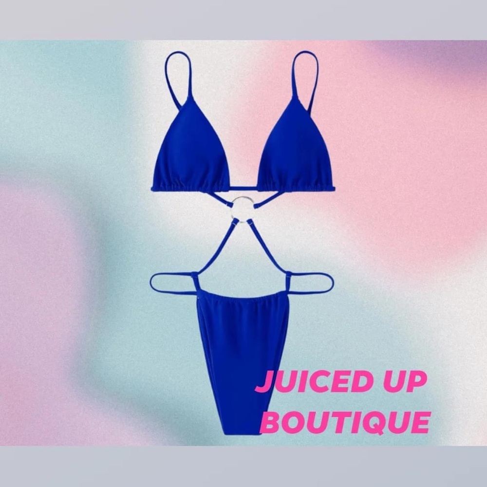 Blue Swimsuit 1pc